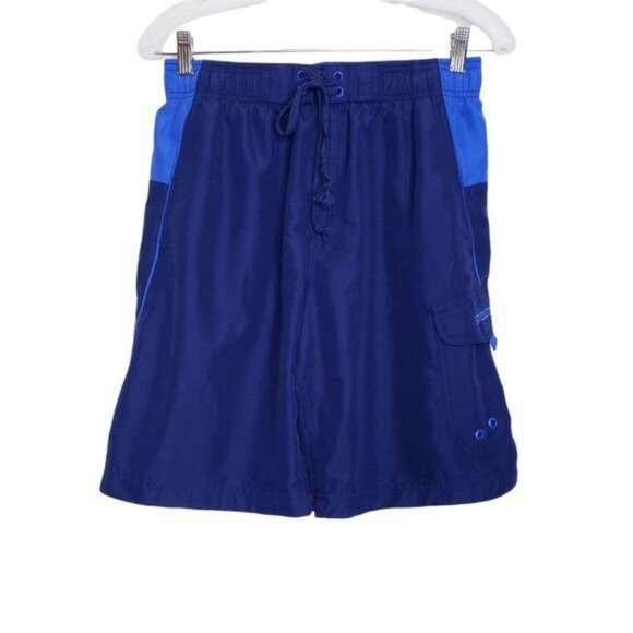 Speedo Blue Swim Trunks Shorts Men's Size Small - Picture 1 of 7